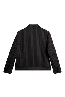 Men | Parke Pin Stripe Jacket | Black