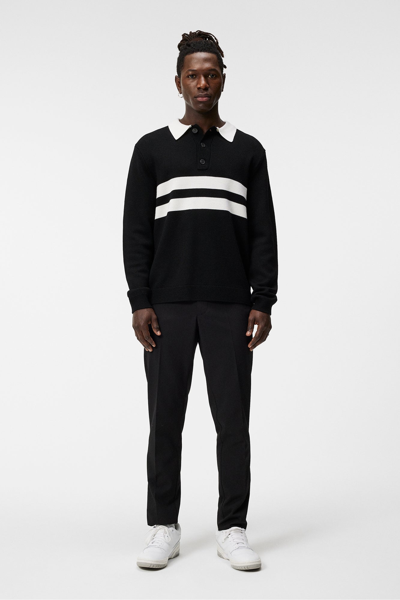 Men | Patrik Rugby Knit | Black