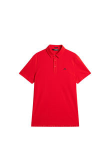 Men | Peat Regular Fit Polo | Fiery Red