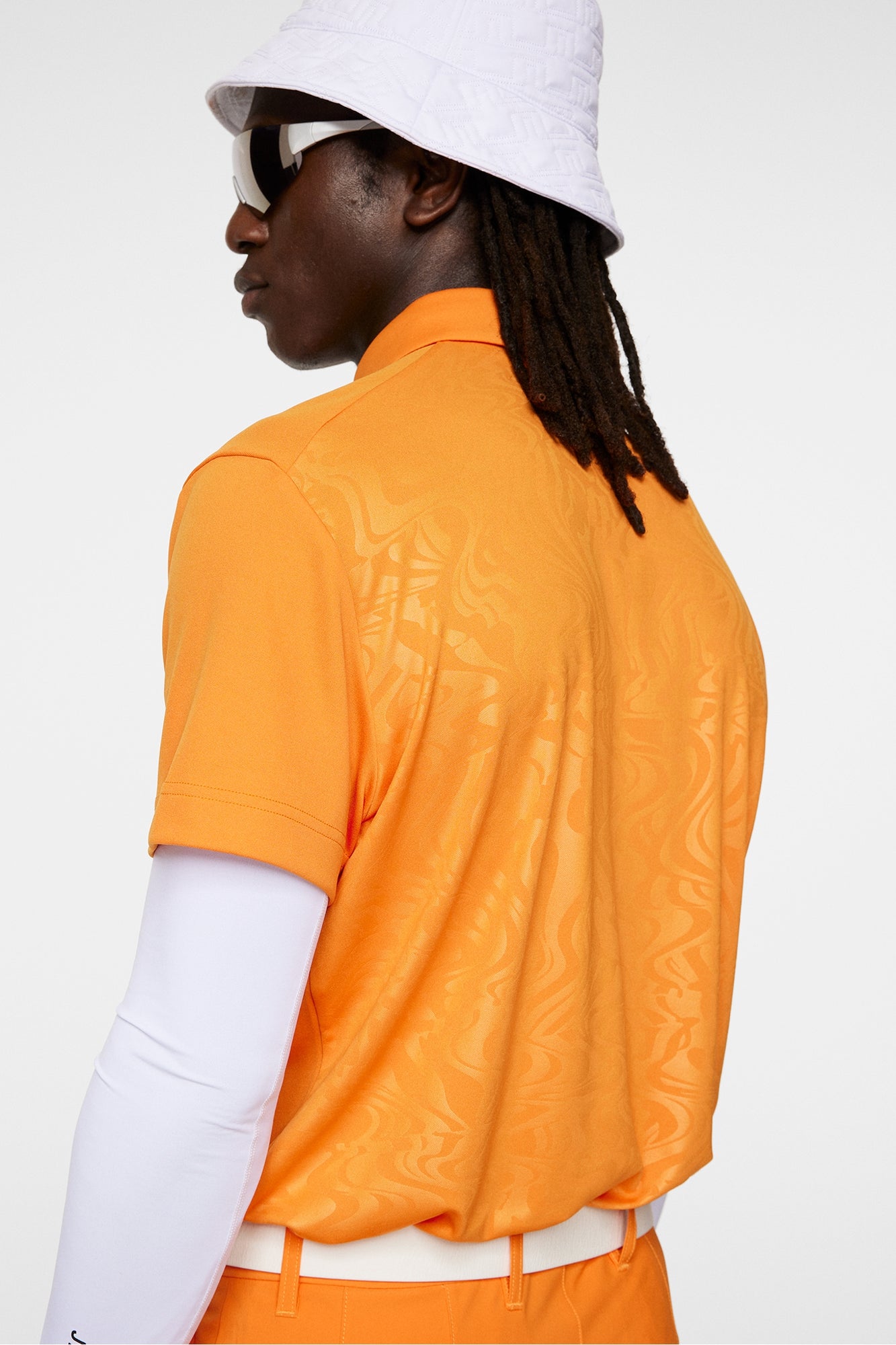 Men | Peat Regular Fit Polo | Persimmon Orange