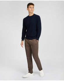 Men | Pique Crewneck Sweater | Midnight