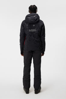 Men | Ray Hybrid Jacket Printed | Bridge Wave Xl Black Gloss