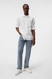 Men | Reg Ls Clean Linen Shirt | White