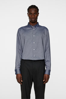 Men | Reg Stretch Oxford Shirt | JL Navy