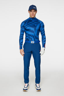 Men | Rene Print Baselayer | US Golf Blue