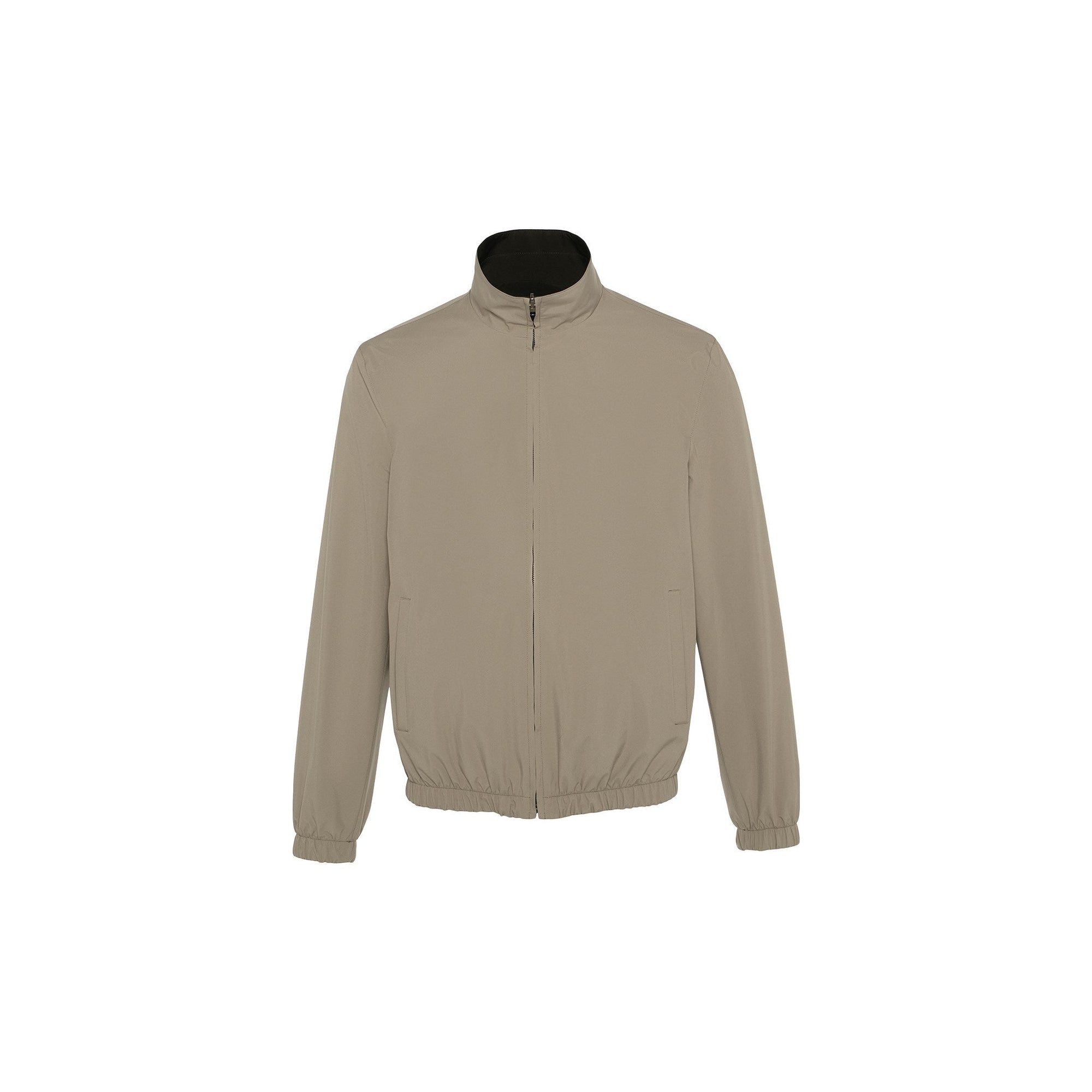 Men | Reversible Zip Jacket | Green/Beige