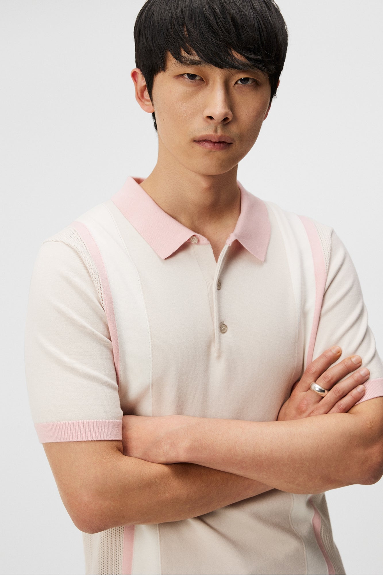 Men | Reymond Stripe Polo | Moonbeam