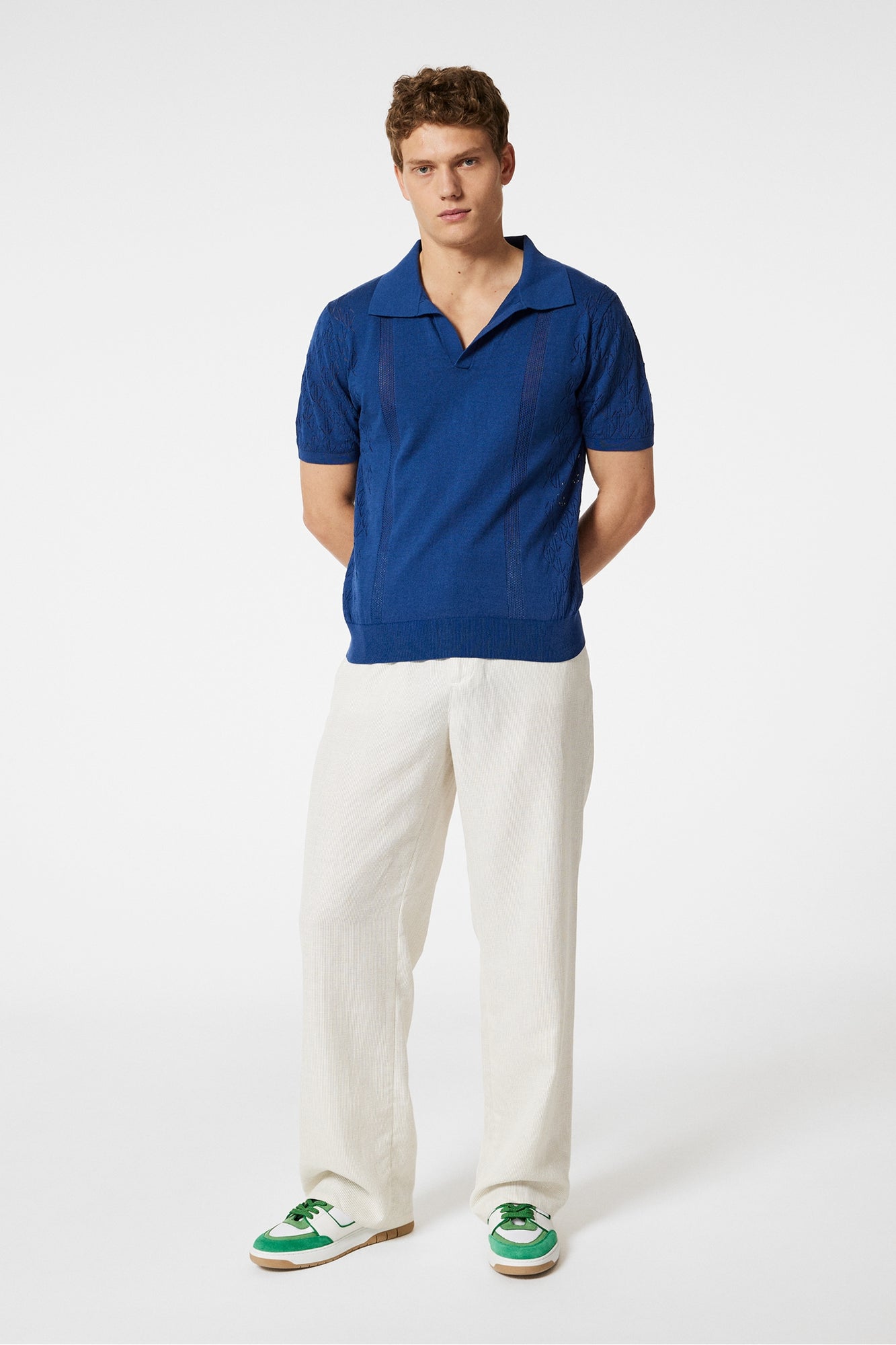 Men | Ringo Open Collar | Estate Blue