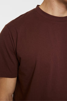Men | Sid Basic T-Shirt | Bitter Chocolate