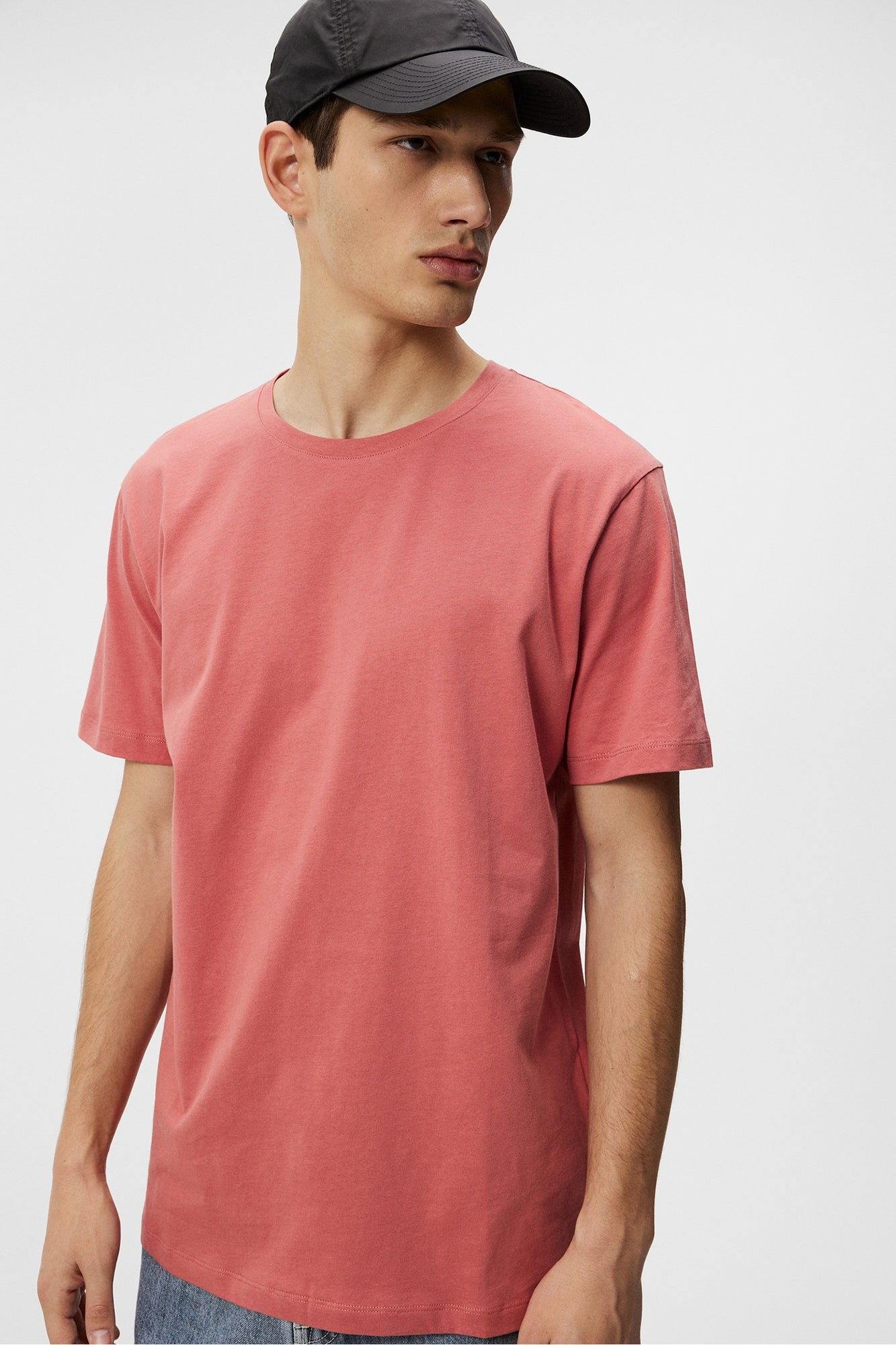 Men | Sid Basic T-Shirt | Dusty Cedar