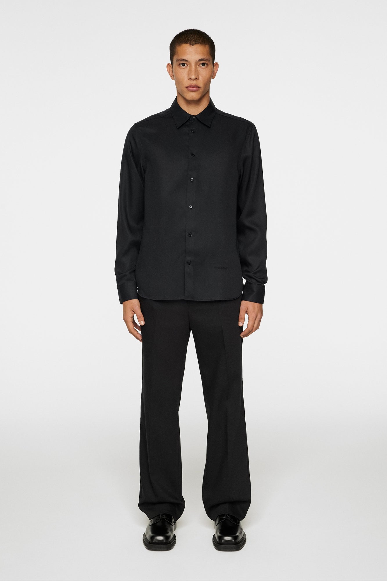 Men | Slils Comfort Tencel Shirt | Black (V2)