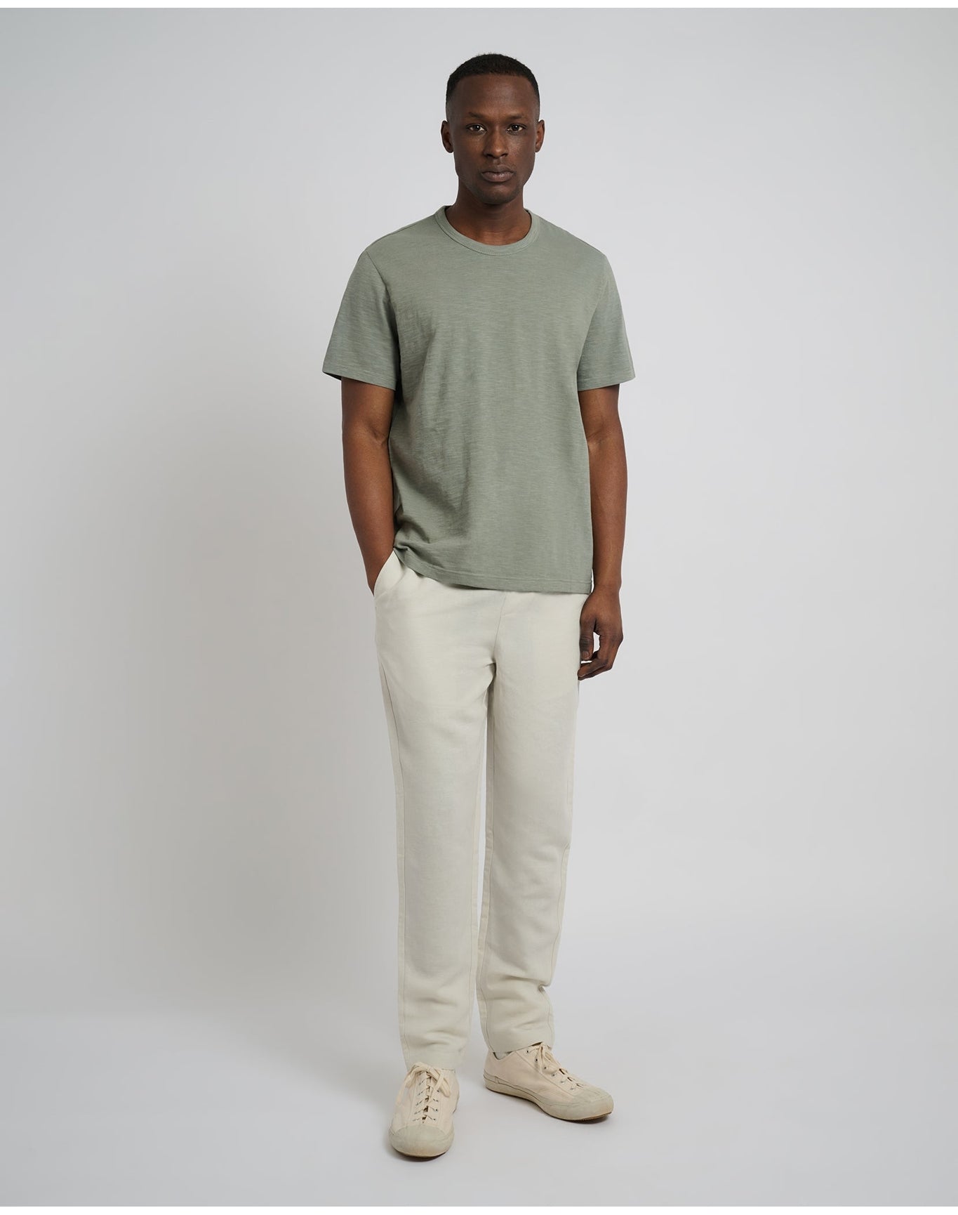 Men | Slub Tee | Agave