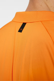 Men | Sola Regular Fit Polo | Persimmon Orange