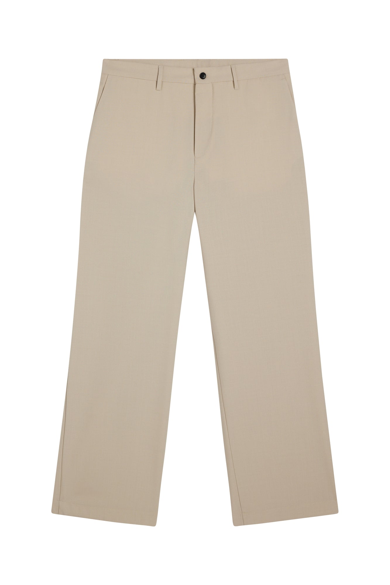 Men | Sonny Wide Wool Pants | Oyster Gray