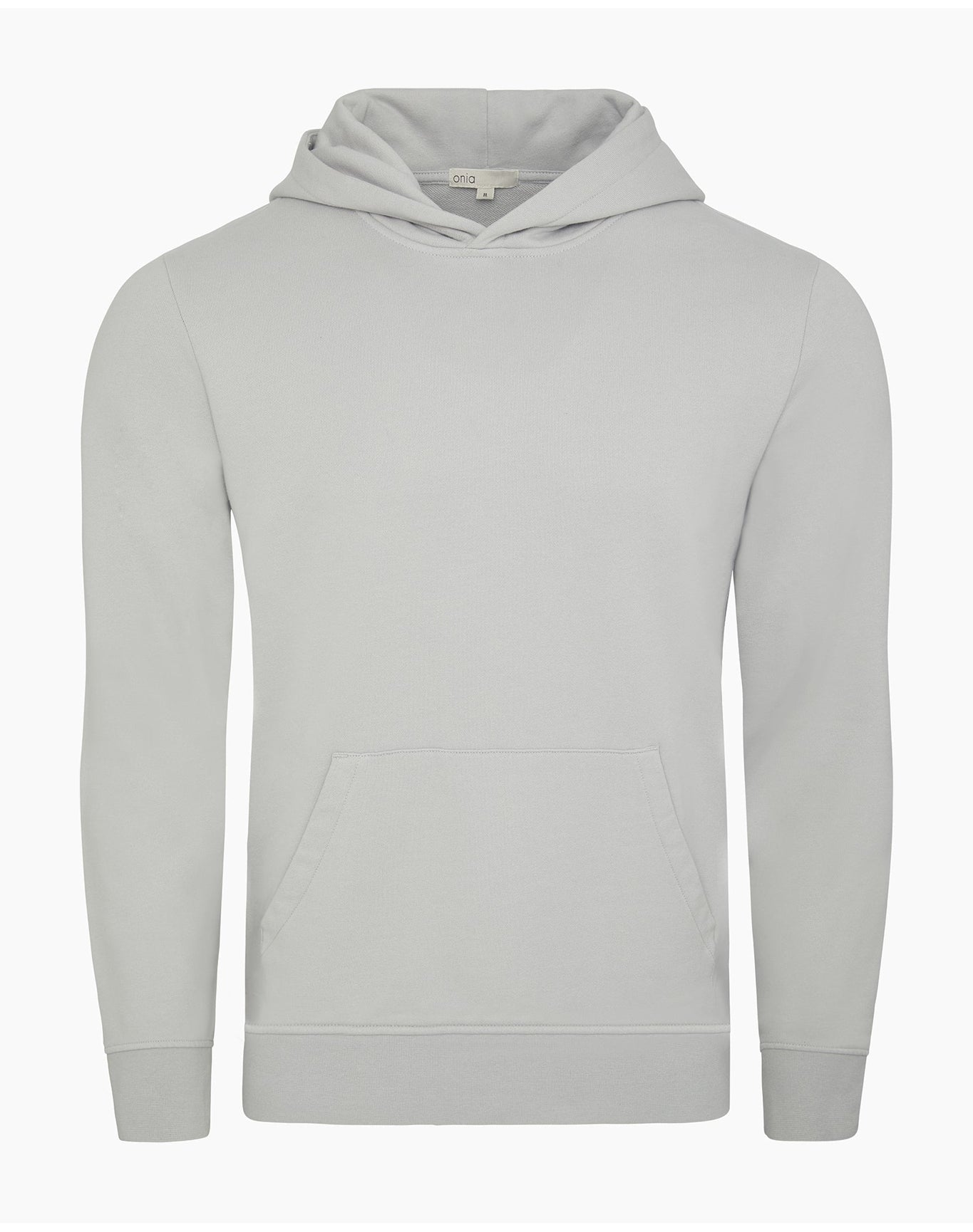 Men | Stretch Terry Pullover Hoodie | Lunar Grey