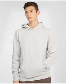 Men | Stretch Terry Pullover Hoodie | Lunar Grey