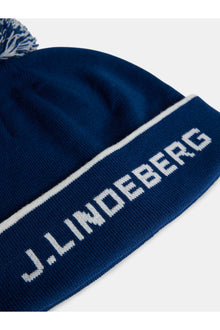 Men | Stripe Beanie | Estate Blue