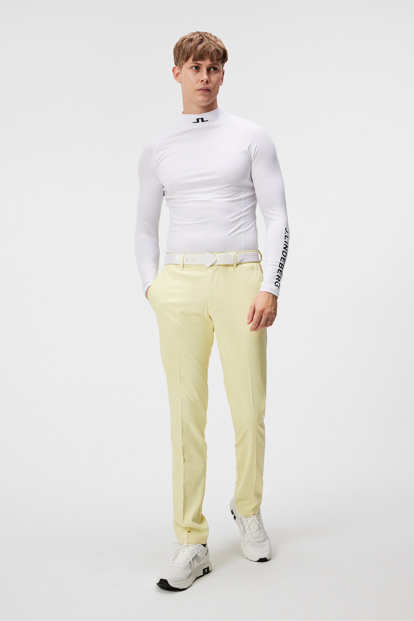 Men | Stuart Stripe Pant | Wax Yellow