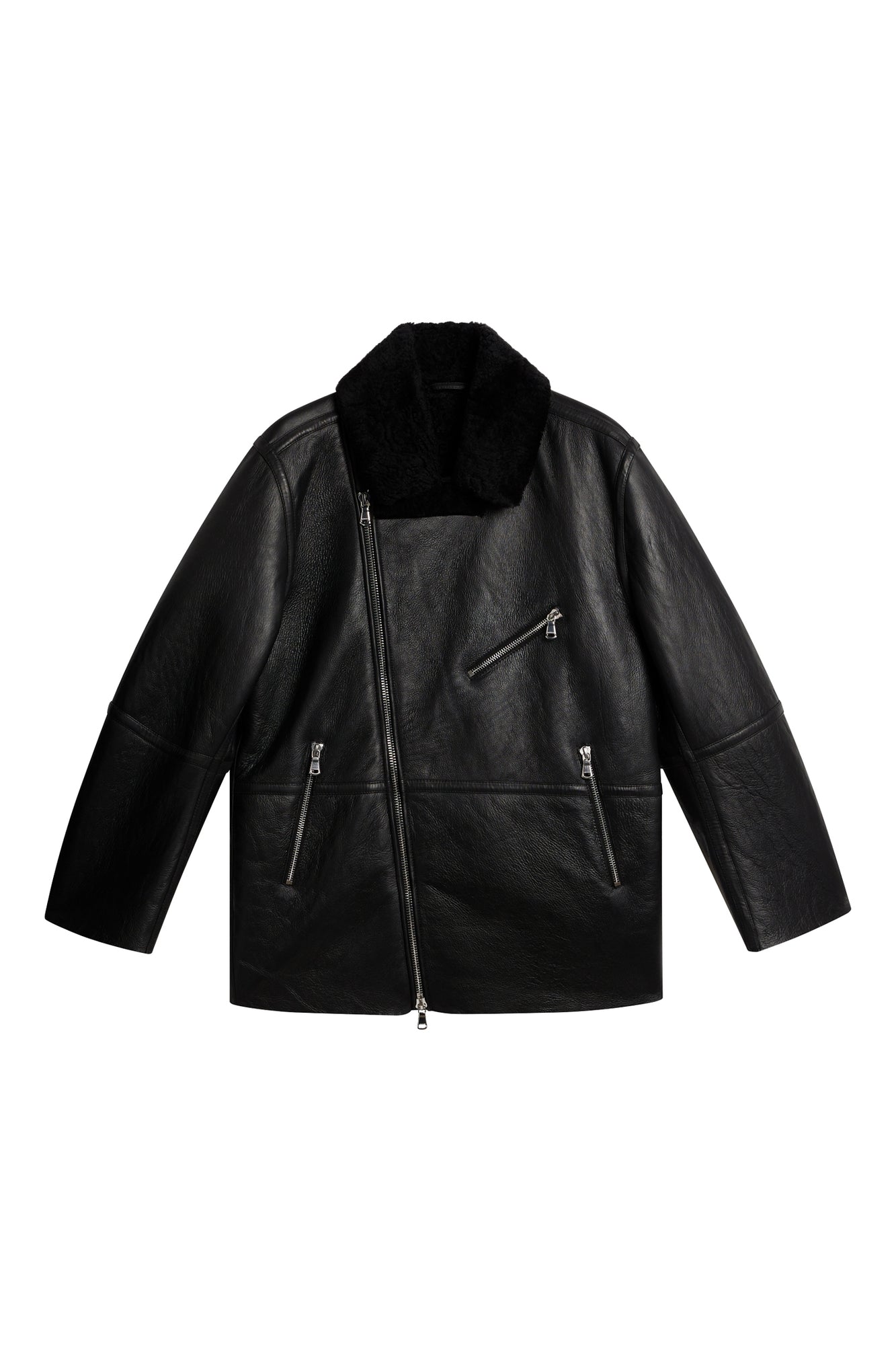 Men | Sutton Shearling Jacket | Black