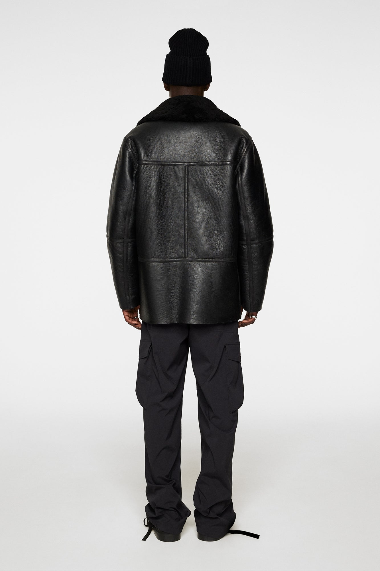 Men | Sutton Shearling Jacket | Black