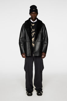 Men | Sutton Shearling Jacket | Black