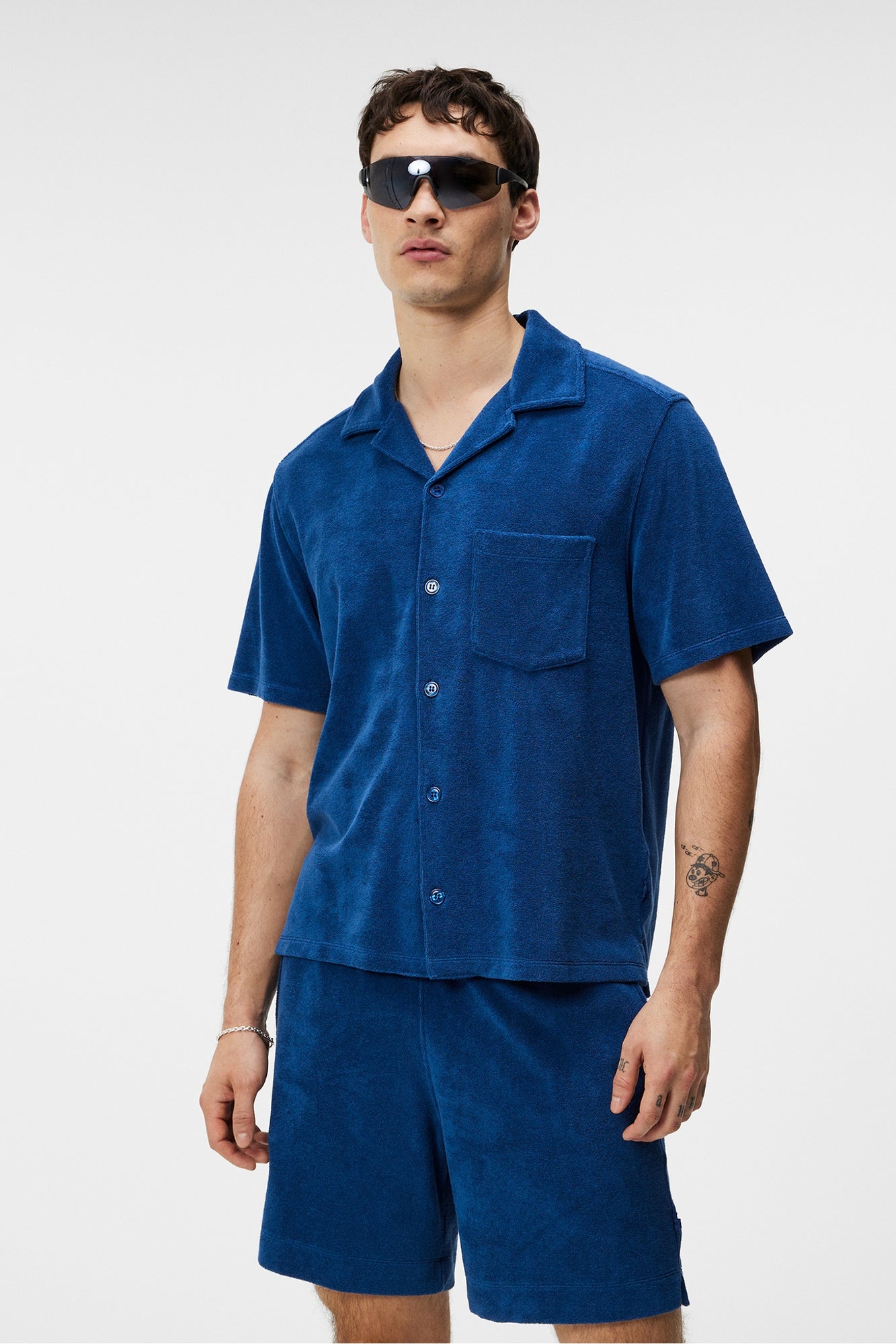 Men | Ted Terry Resort Shirt | Estate Blue