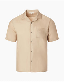 Men | Tencel Vacation Shirt | Tan