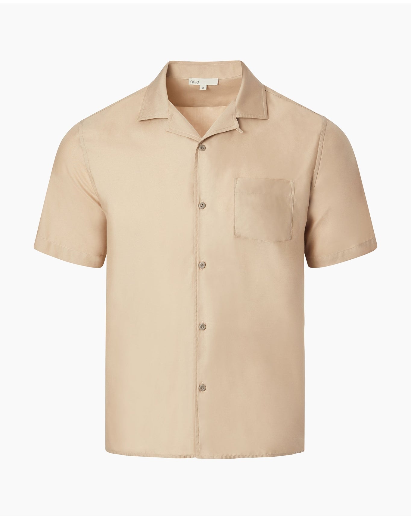 Men | Tencel Vacation Shirt | Tan