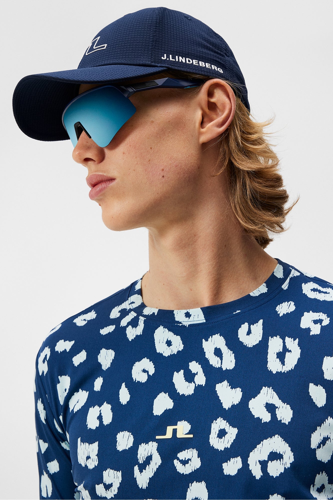 Men | Thor Long Sleeve Print | Savanna Estate Blue