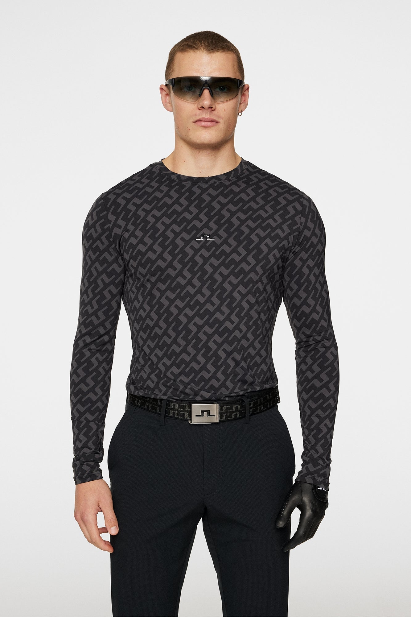 Men | Thor Long Sleeve Printed | Bias Bridge Black