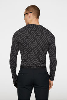 Men | Thor Long Sleeve Printed | Bias Bridge Black
