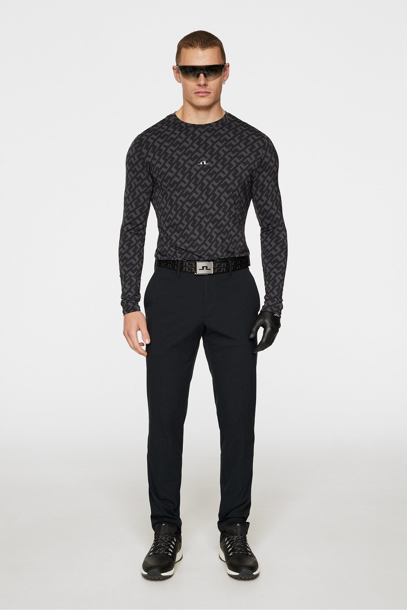 Men | Thor Long Sleeve Printed | Bias Bridge Black