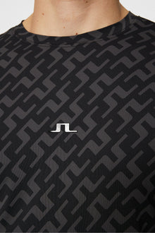 Men | Thor Long Sleeve Printed | Bias Bridge Black