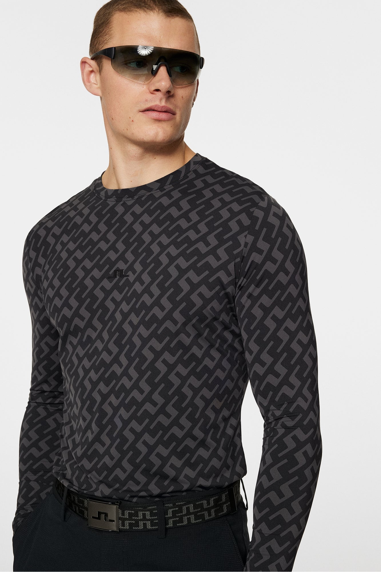 Men | Thor Long Sleeve Printed | Bias Bridge Black