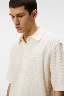 Men | Torpa Airy Structure Shirt | Cloud White (V1)