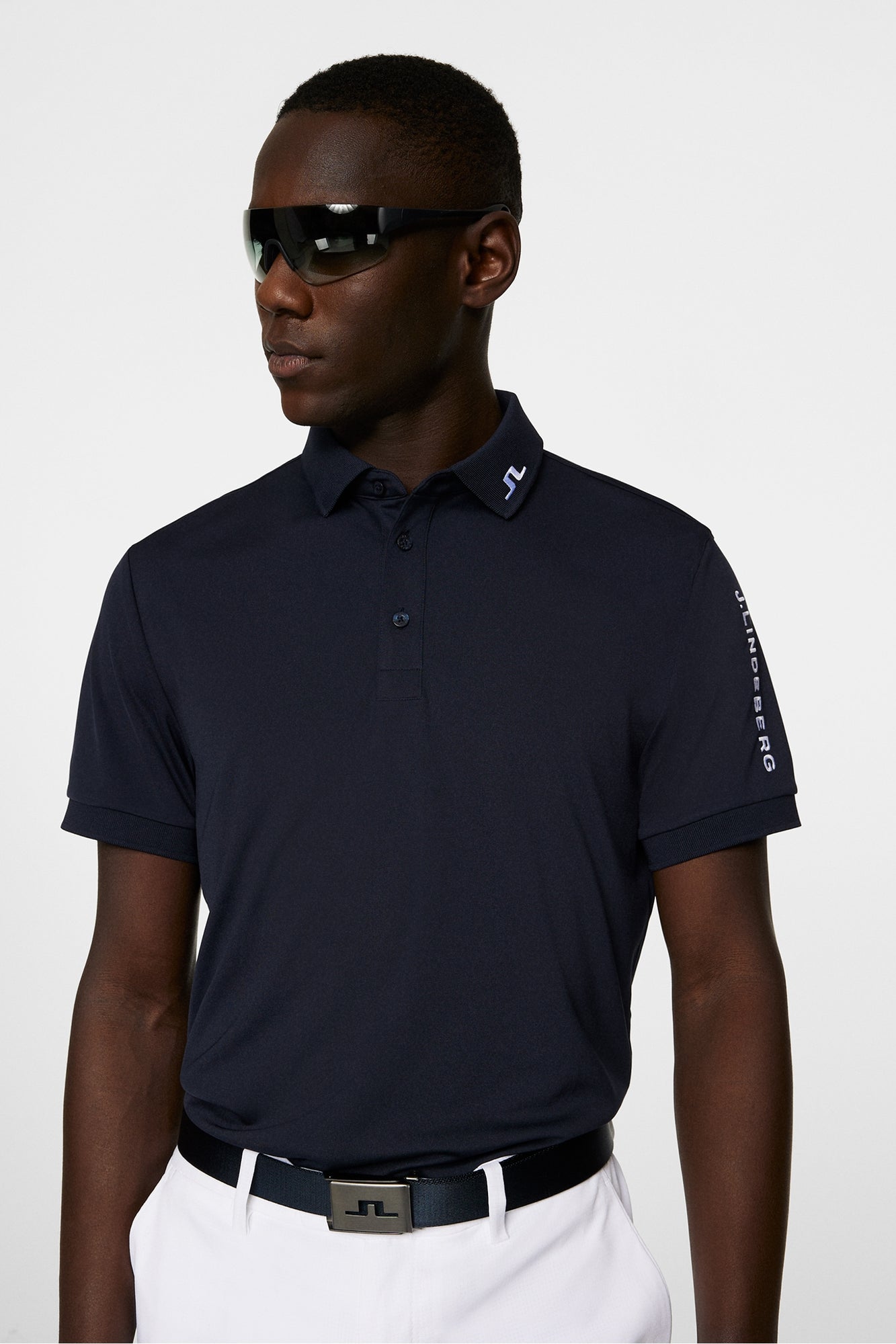 Men | Tour Tech Reg Fit Golf Polo | JL Navy