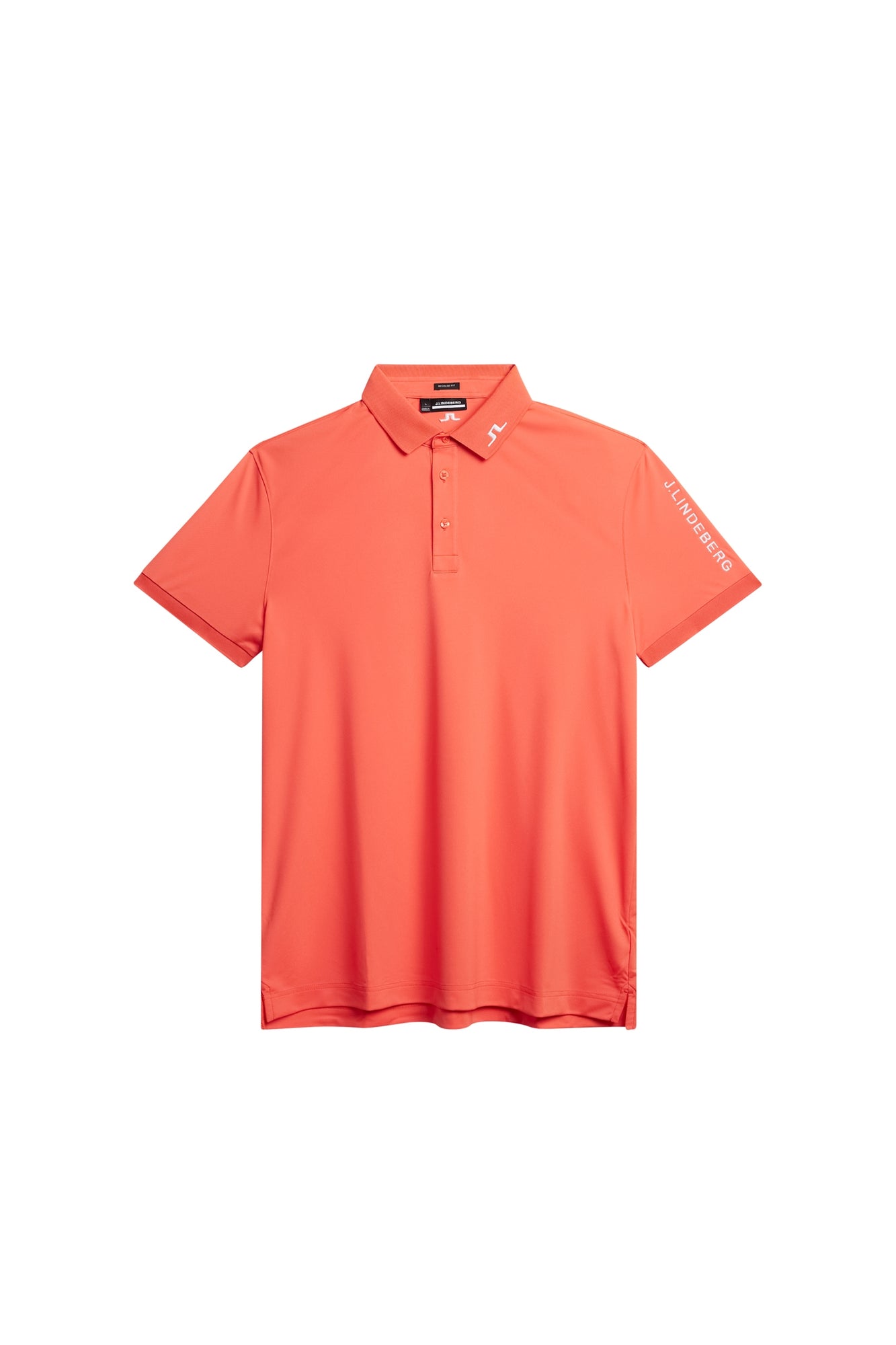 Men | Tour Tech Reg Fit Polo | Hot Coral