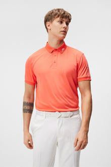 Men | Tour Tech Reg Fit Polo | Hot Coral