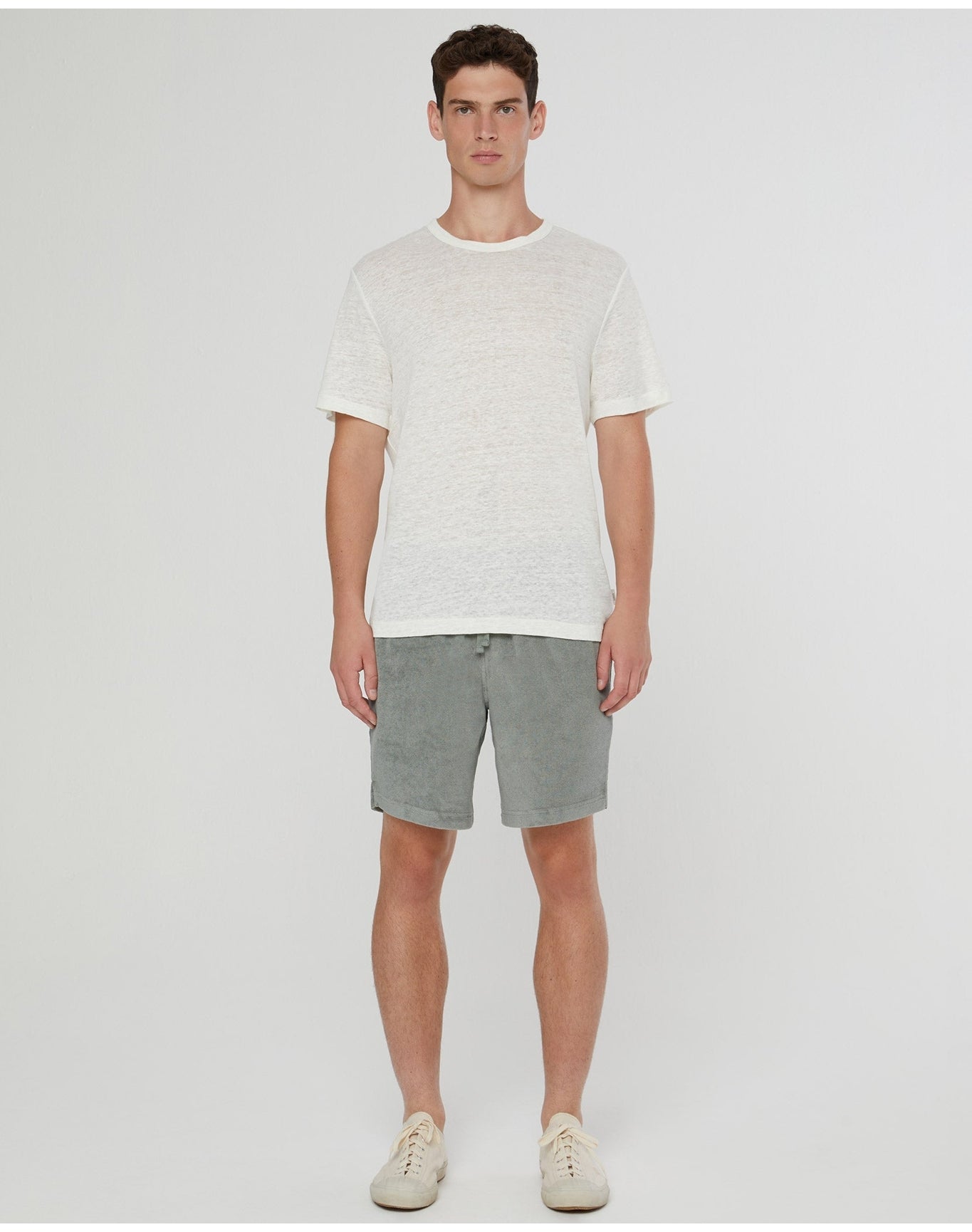 Men | Towel Terry Pull On Short | Sage