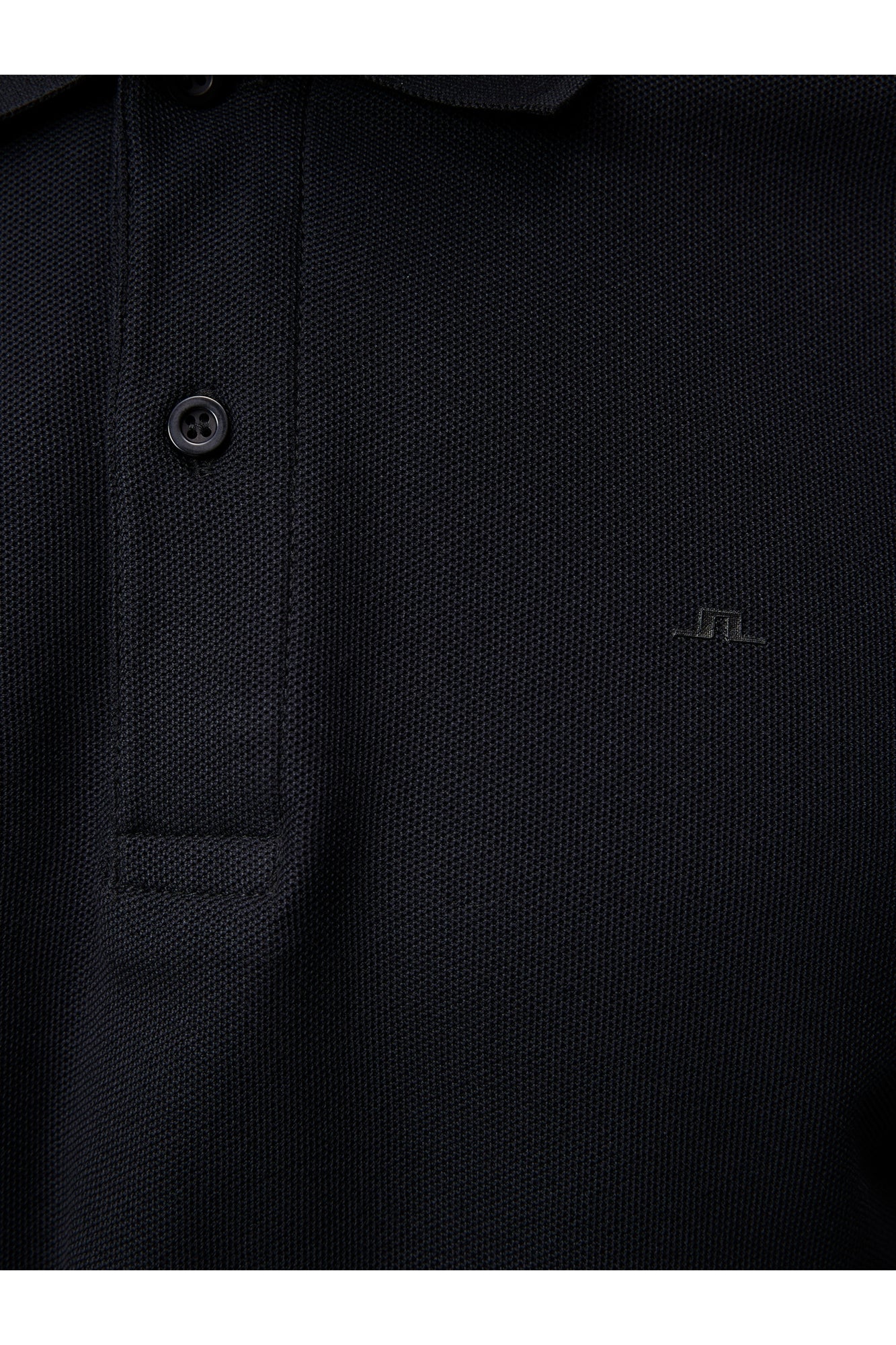 Men | Troy Pique Polo Shirt | Black