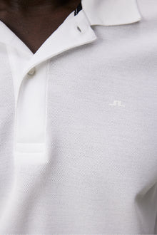 Men | Troy Pique Polo Shirt | White