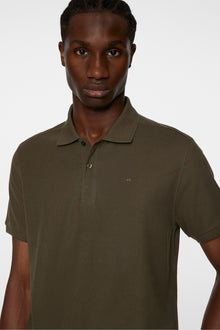 Men | Troy Polo Shirt Seasonal Pique | Forest Green