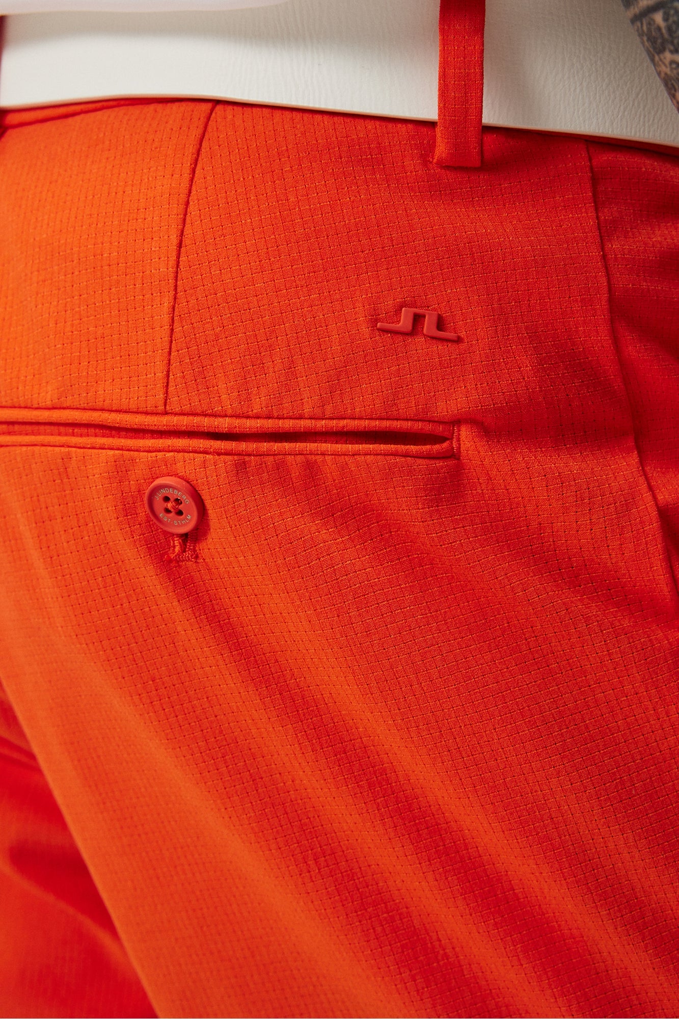 Men | Vent Tight Shorts | Tangerine Tango