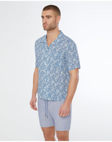Men | Viscose Vacation Shirt | Moonlight Blue