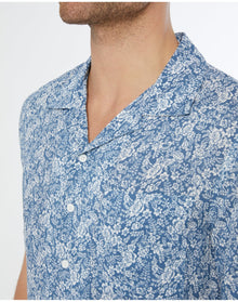 Men | Viscose Vacation Shirt | Moonlight Blue
