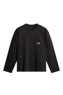 Men | Walsh Ls Pocket Tee | Washed Black