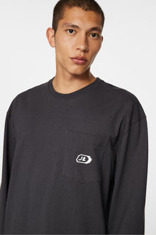 Men | Walsh Ls Pocket Tee | Washed Black
