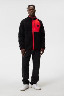 Men | Zeke Pile Mid Layer | Black