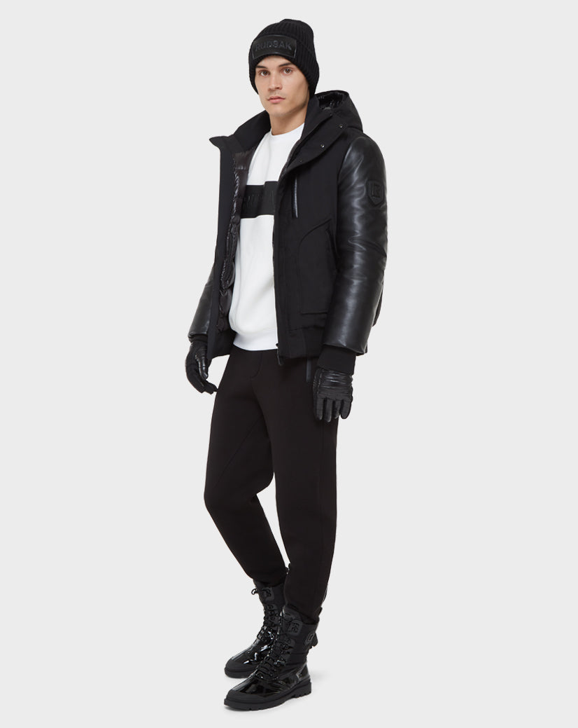 Men | DAYMON Down Bomber | Black