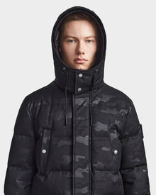Men | RICKY Down Puffer | Camo Black